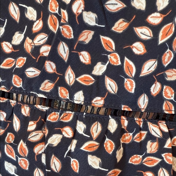 Cotton Bleu Soft Floral Printed Tired Long Sleeve Dress - Picture 4 of 7